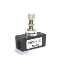 Pneumatic Flow Control Valve Screwed